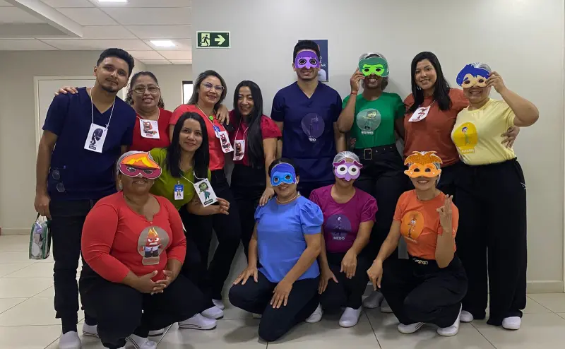 notícia: Policlínica Lago de Tucuruí promove ação pelo Setembro Amarelo no setor de hemodiálise