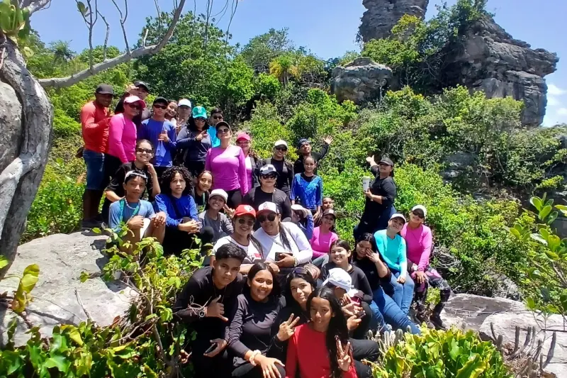 notícia: Estudantes redescobrem a história e a natureza no Parque Estadual Monte Alegre