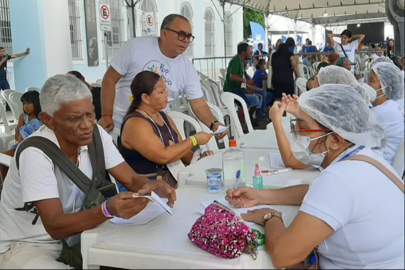 notícia: Sespa leva serviços de saúde a pessoas em situação de vulnerabilidade social, em Belém