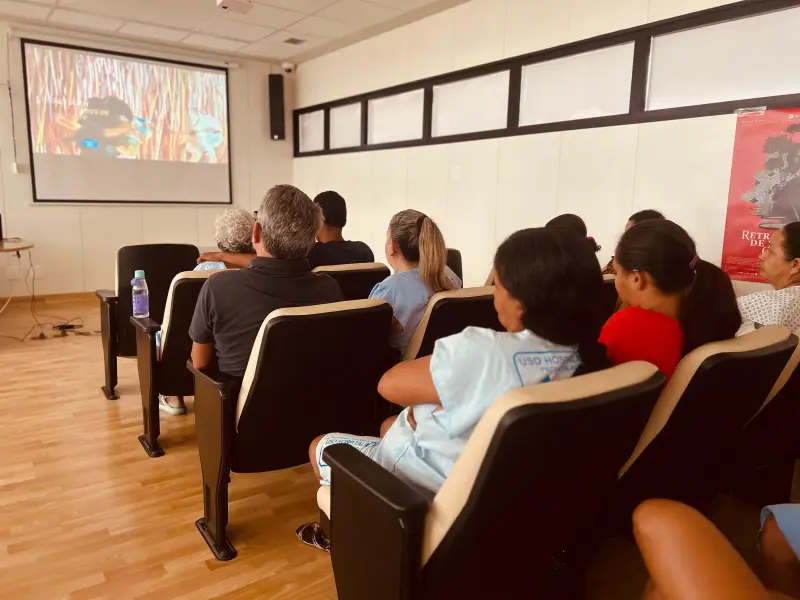notícia: Hospital da Mulher do Pará oferece a pacientes sessão gratuita de cinema