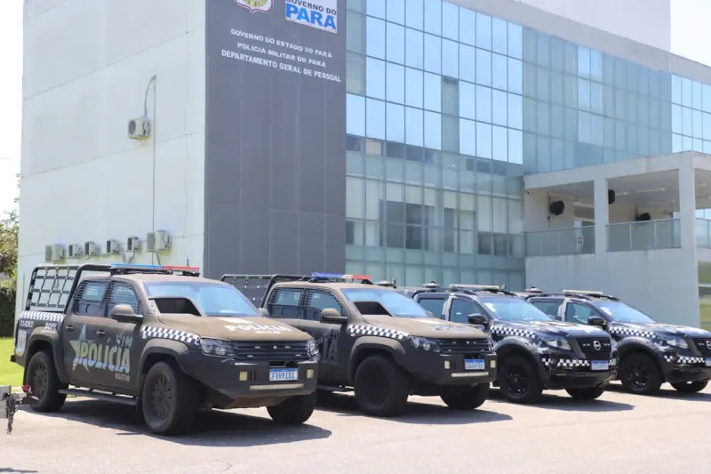 notícia: PMPA investe em aparelhamento e novas tecnologias ajudam a reduzir violência no Pará