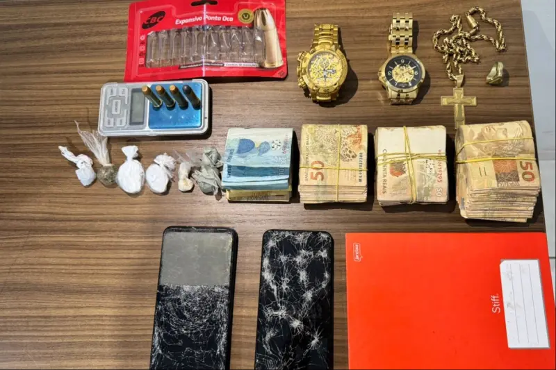 notícia: Polícia Civil prende investigado por tráfico de drogas e posse ilegal de armas em Castanhal