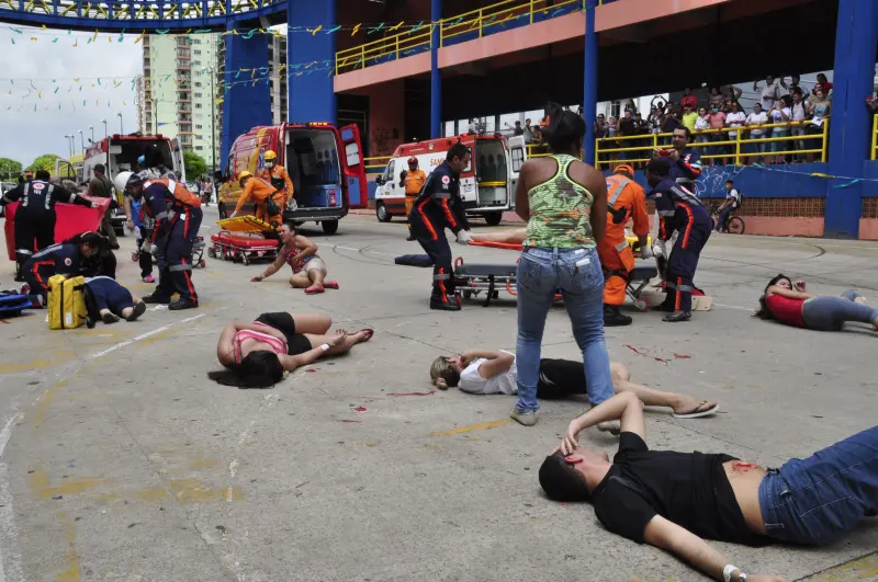 notícia: Sespa e Força Nacional do SUS farão simulados de incidentes com múltiplas vítimas