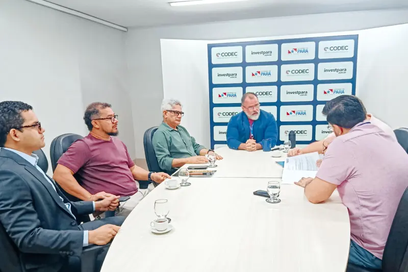 notícia: Codec recebe empresa do setor logístico interessada em expandir investimentos no Pará
