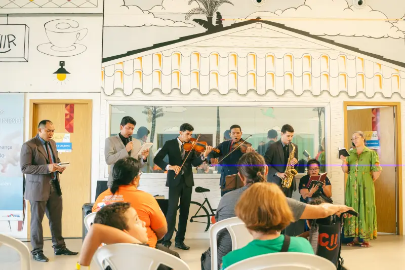 notícia: CIIR promove acolhimento espiritual e inter-religioso a usuários e familiares