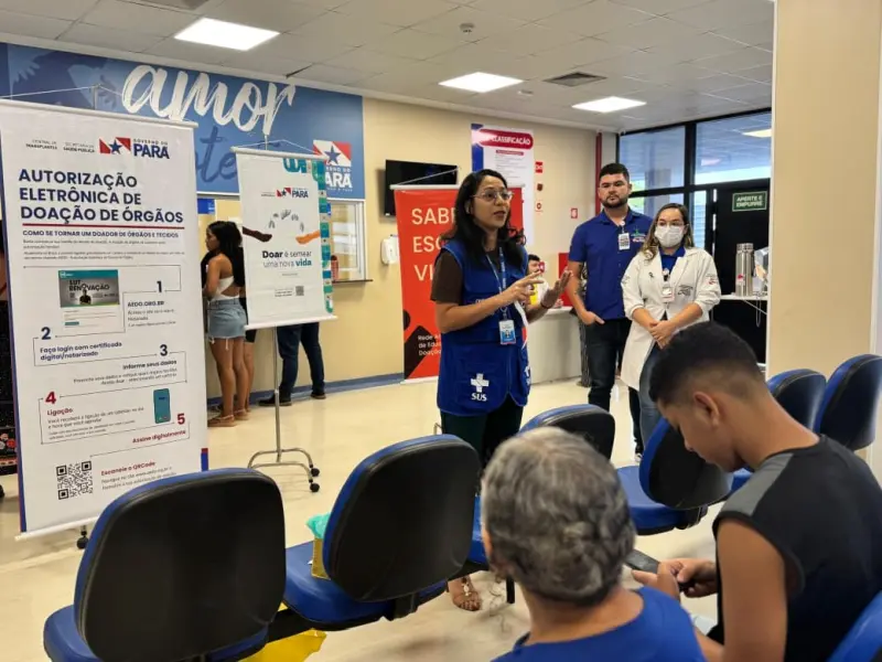 notícia: Pronto-Socorro estadual aborda mitos e verdades sobre doação de órgãos