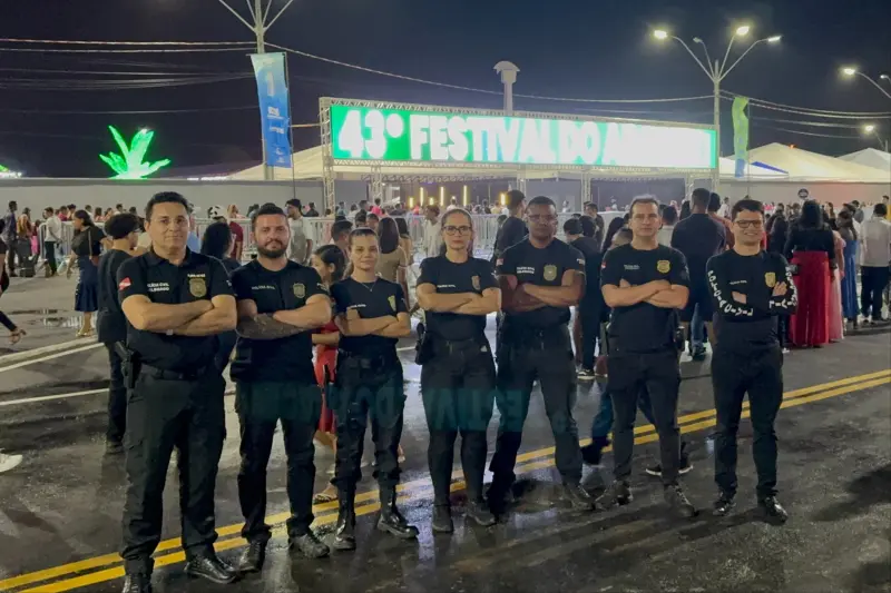 notícia: Polícia Civil reforça segurança no 43º Festival do Abacaxi com delegacia móvel