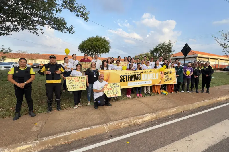 notícia: Hospital Regional de Tucuruí e Unacon promovem blitz educativa para valorizar a vida