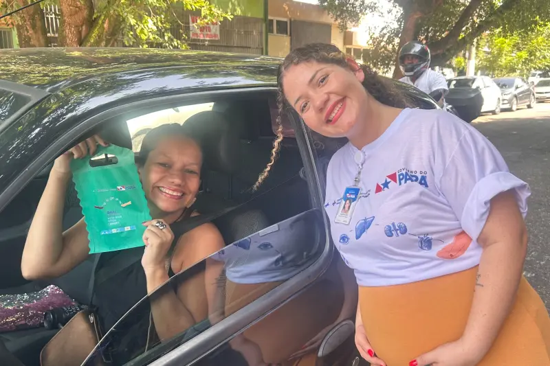 notícia: Blitz Setembro Verde fortalece conscientização sobre doação de órgãos no Hospital da Mulher