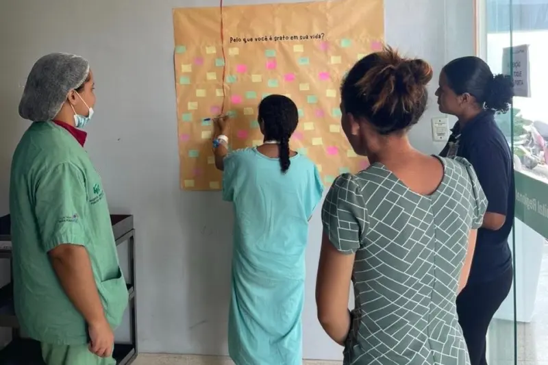 notícia: Hospital Regional Público do Leste enfatiza o cuidado com a saúde mental