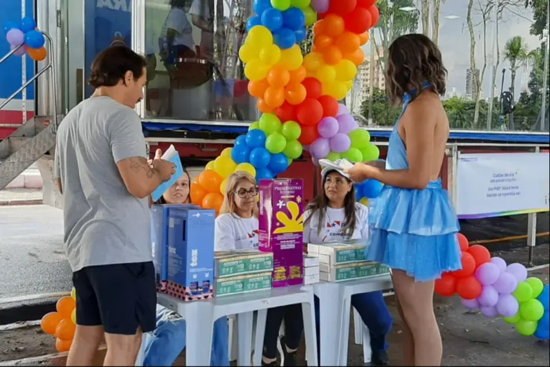 notícia: Sespa intensifca ações de prevenção e testagem para HIV, sífilis e hepatites durante a Feira da Diversidade