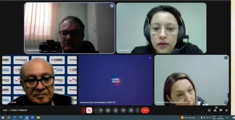 notícia: Codec atende empresa Triglav, em reunião sobre oportunidades no Pará