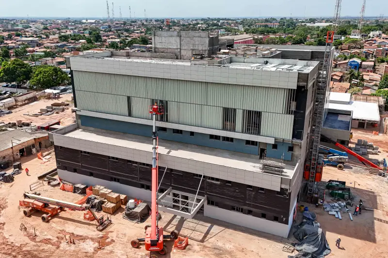 notícia: Com 50% de conclusão, novo hospital em Santarém se volta à saúde materno-infantil