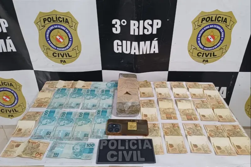 notícia: Operação ‘Cerco Fechado’ prende homem e apreende dinheiro em Castanhal