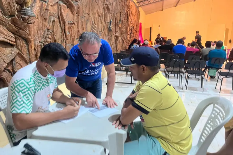 notícia: Seju realiza mais de 2 mil atendimentos em caravanas de cidadania no Marajó 