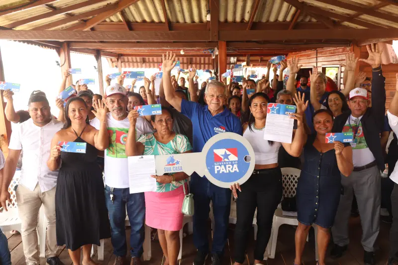 notícia: Governo do Pará entrega benefício habitacional para construção de casas sustentáveis em ilhas de Belém