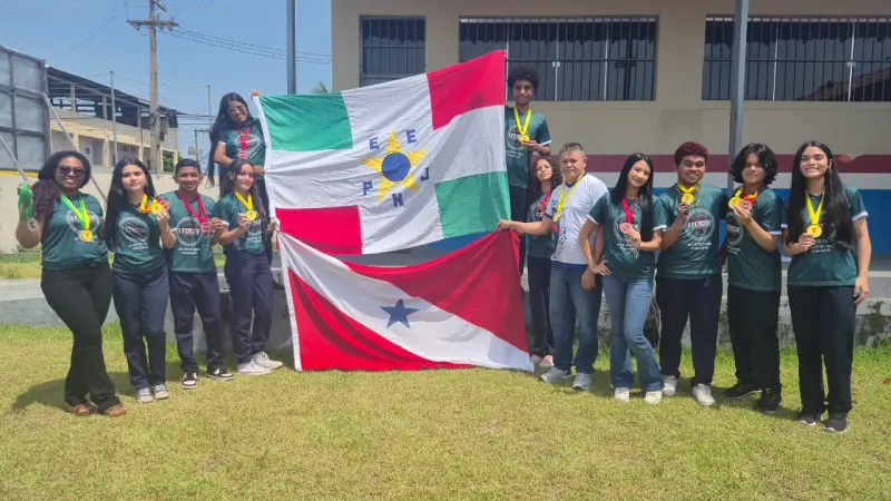 notícia: Em Oriximiná, alunos da rede estadual vencem Feira de Ciências e Tecnologia da UFOPA