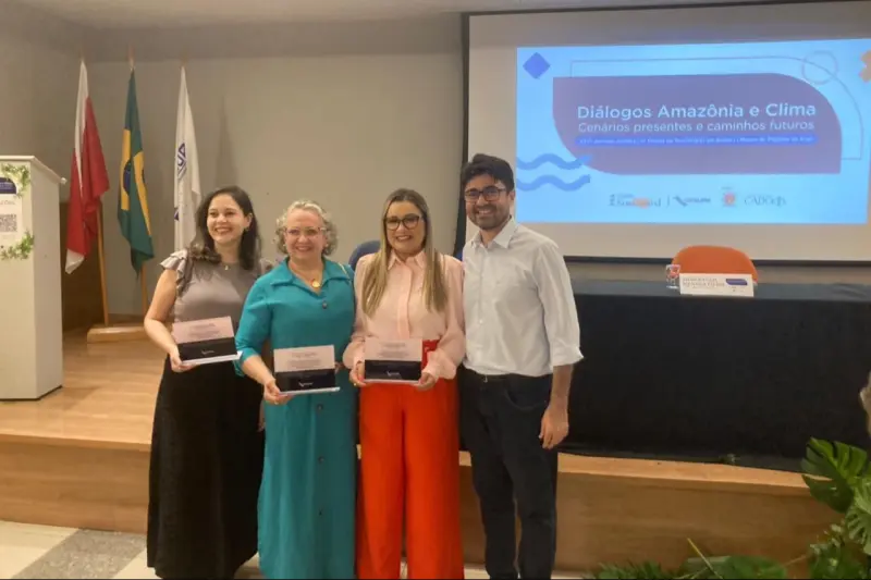 notícia: Inovação: projeto da Semas é premiado em evento sobre presente e futuro da Amazônia