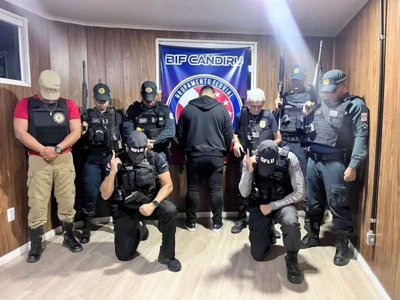 notícia: Equipe da Base Candiru cumpre mandado judicial de prisão civil em Óbidos