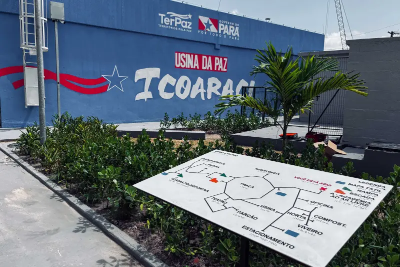 notícia: Usina da Paz em construção em Icoaraci vai ampliar oportunidades e garantir mais qualidade de vida