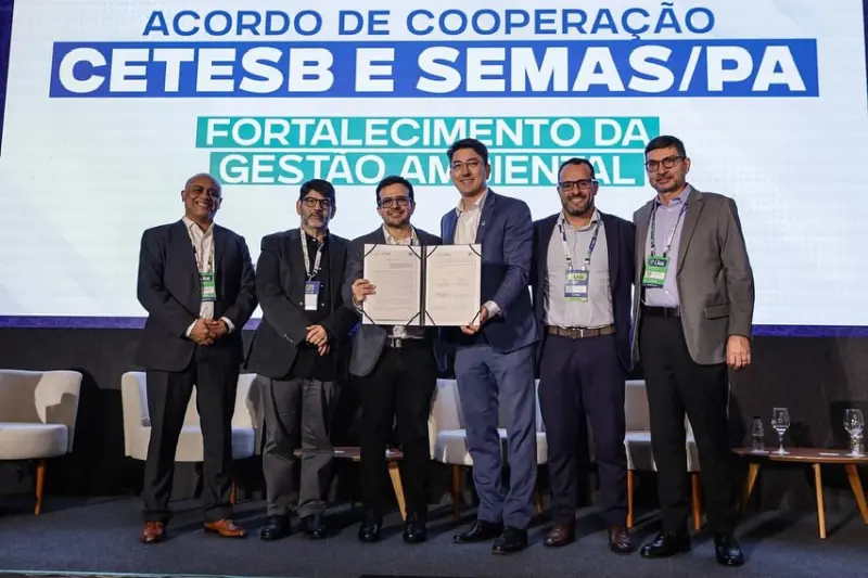 notícia: Pará e CETESB firmam acordo para aprimorar gestão e licenciamento ambiental