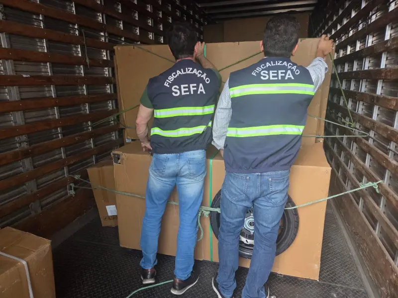 notícia: Sefa apreende 71 motos avaliadas em R$ 1 milhão na divisa do Pará com Maranhão