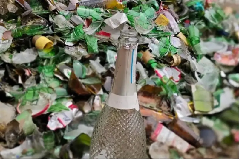 notícia: Triturador acelera envio de vidros para logística reversa e beneficia cooperativas