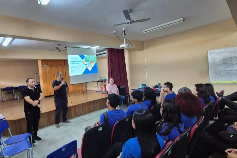 notícia:  Escola Estadual Zacarias de Assunção promove o projeto 'Humanas' com foco no Saeb
