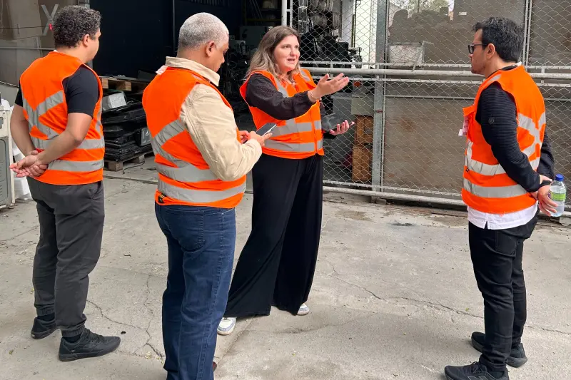 notícia: Semas conhece processo de logística reversa em São Paulo e projeta parcerias para o Pará