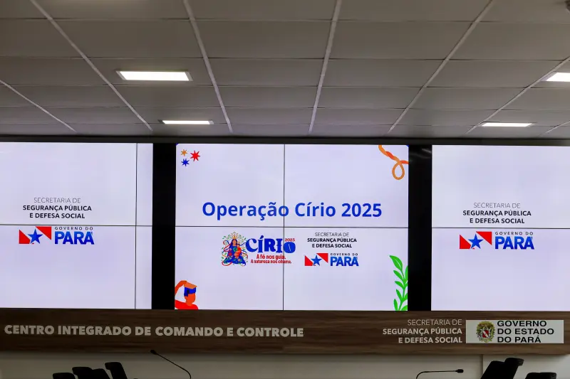 notícia: Secretaria de Segurança Pública apresenta as ações de segurança para Operação 'Círio 2025'