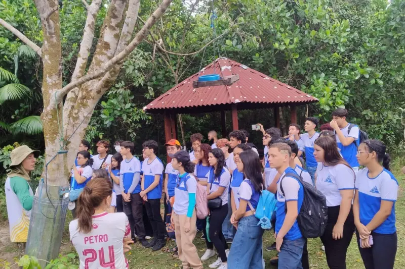 notícia: Semana de Proteção da Fauna celebra o Projeto de Reintrodução de Ararajubas no Parque Estadual do Utinga