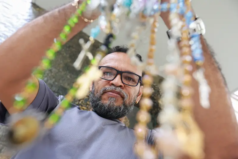 notícia: Marido de paciente internada no Ophir Loyola dá exemplo de fé e resiliência