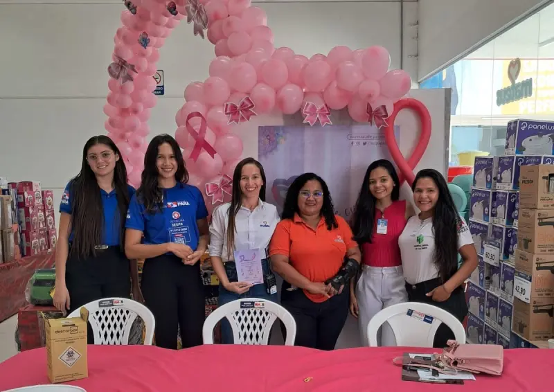 notícia: Hospital Geral de Tailândia inicia campanha alusiva ao Outubro Rosa
