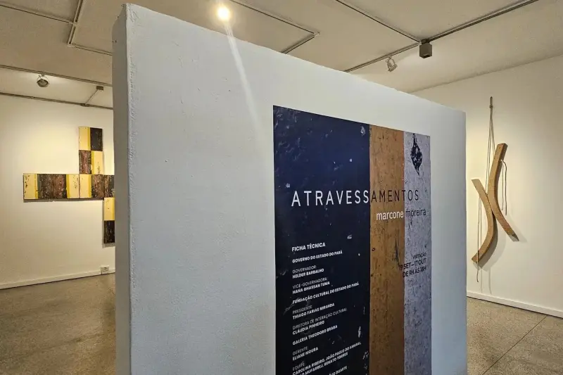 notícia: Catálogo da Exposição 'Atravessamentos' será lançado na Galeria Theodoro Braga