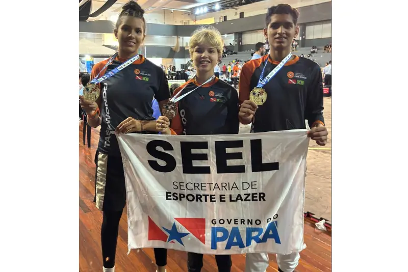 notícia: Talentos paraenses do taekwondo levam o Estado do Pará ao pódio nacional