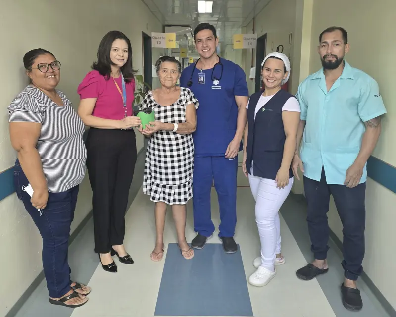 notícia: Hospital Regional do Marajó começa ações do Projeto 'Alta Hospitalar – Cuidar com Arte e Afeto'