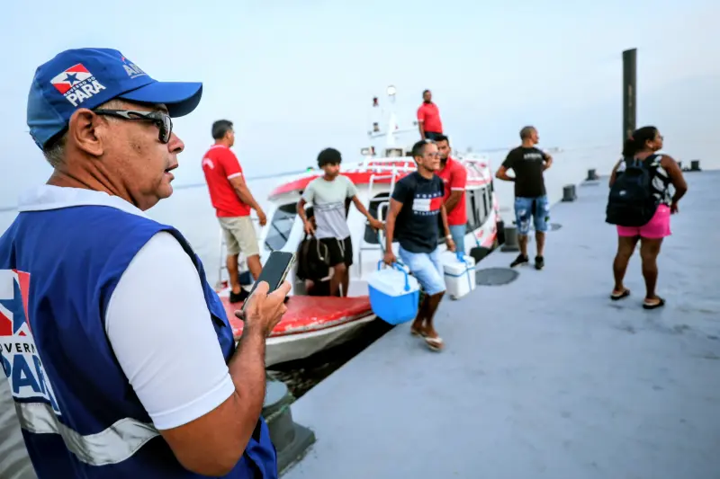 notícia: Novo Terminal Hidroviário de Icoaraci inicia operação com presença permanente da Artran