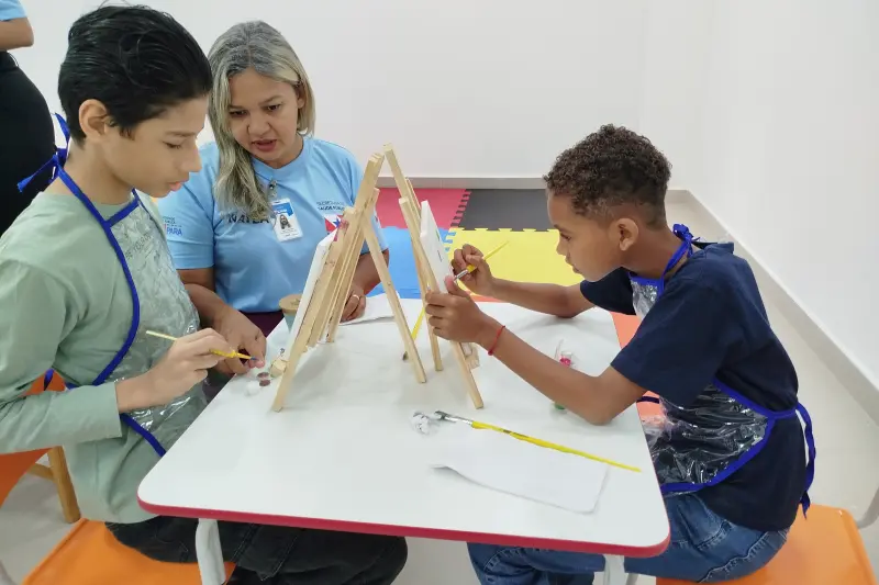 notícia: Natea da Policlínica Carajás celebra Dia das Crianças com alegria e inclusão  