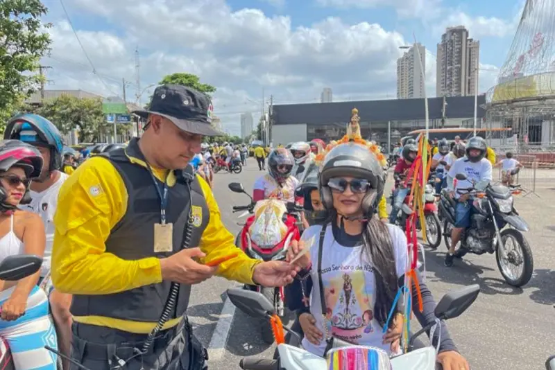 notícia: Detran reforça orientações de segurança para a Moto Romaria do Círio neste sábado (11)