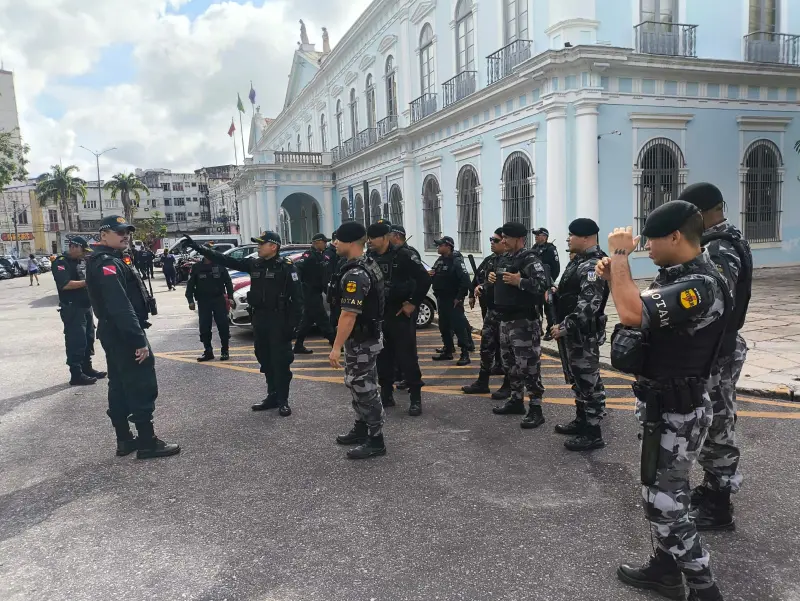notícia: Ação integrada garante acolhimento e defesa social no centro de Belém 
