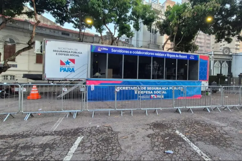 notícia: Segup ativa Centro Integrado Móvel para acompanhamento das procissões de sábado e domingo