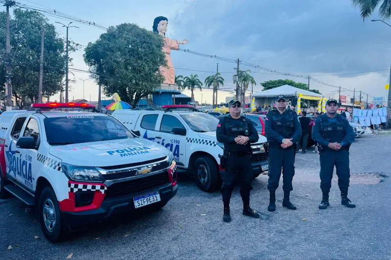 notícia: Ações de segurança em apoio aos romeiros seguem na BR-316 e Alça Viária