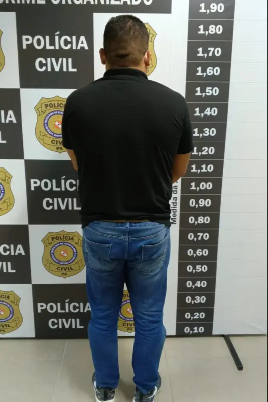 notícia: Polícia Civil do Pará prende suspeito por forjar o próprio sequestro para extorquir dinheiro de esposa