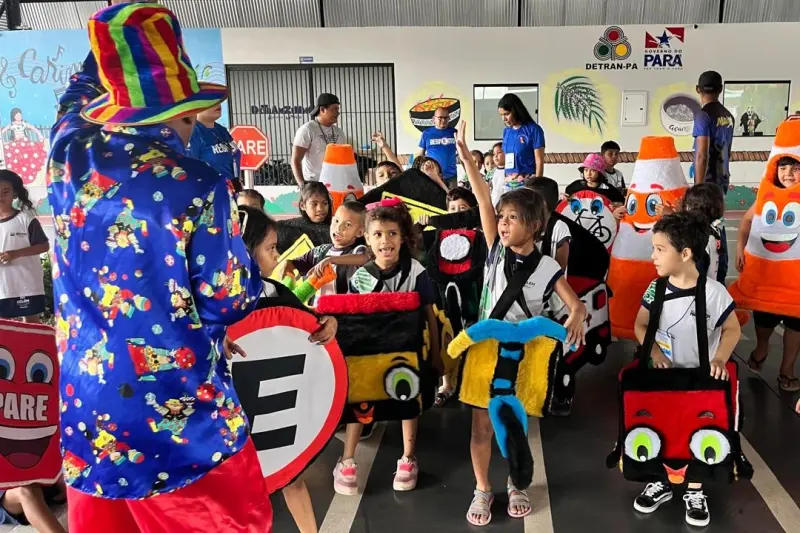 notícia: Detranzinho celebra dois anos de ensino e conscientização a crianças e adolescentes