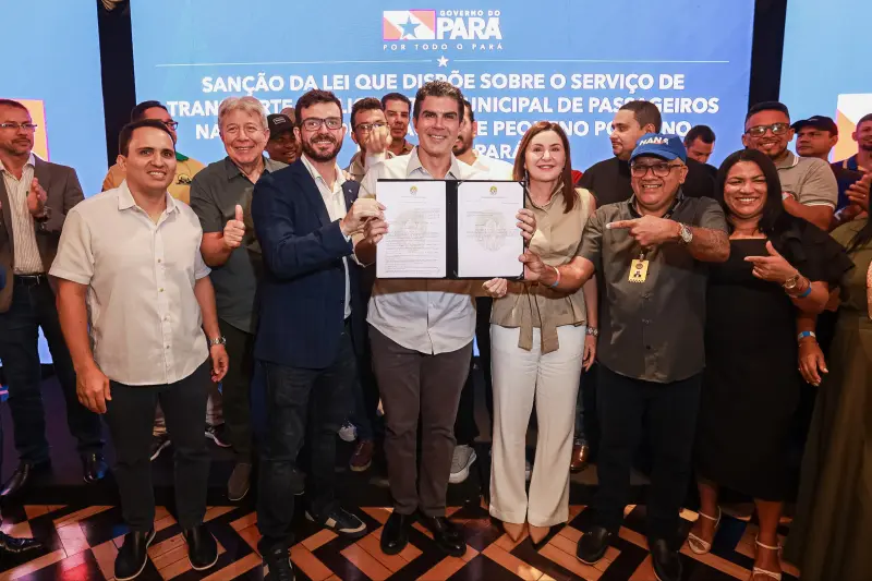 notícia: Pará faz história e regulamenta o transporte intermunicipal por táxi-lotação