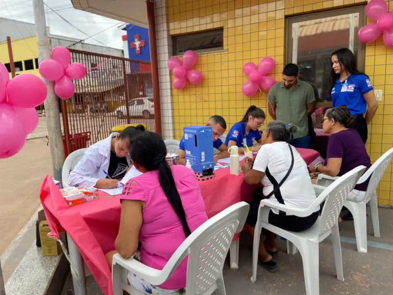 notícia: Hospital Geral de Tailândia realiza ação do Outubro Rosa com mais de 240 exames agendados
