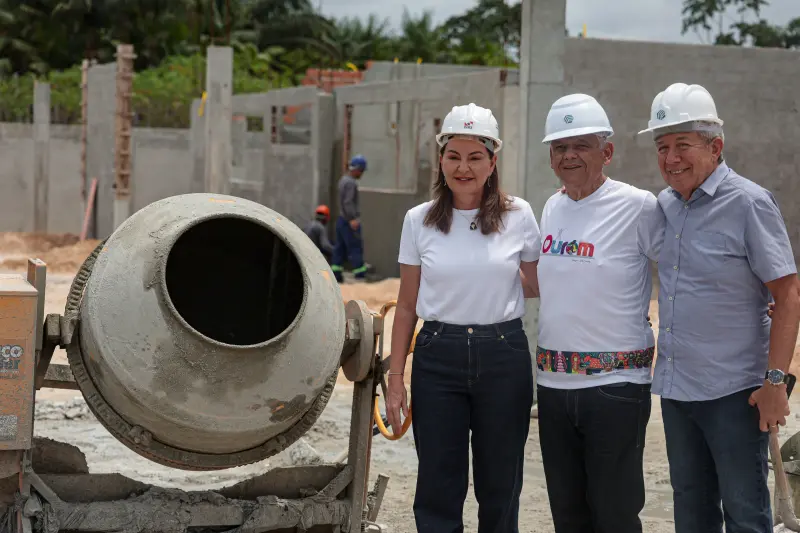 notícia: "Creches Por Todo o Pará": unidade do município de Ourém alcança 60% de obras concluídas