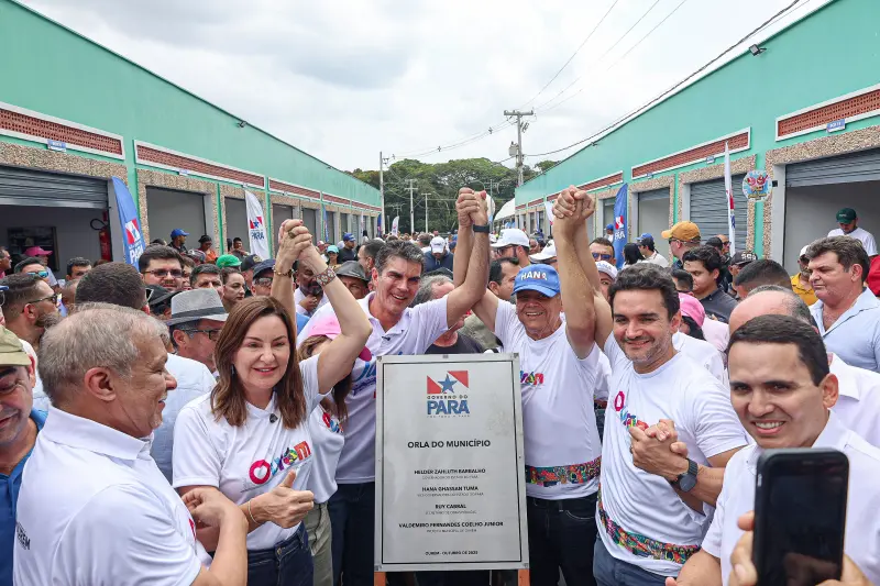 notícia: Governo do Pará entrega a Orla de Ourém, novo cartão-postal do município e região