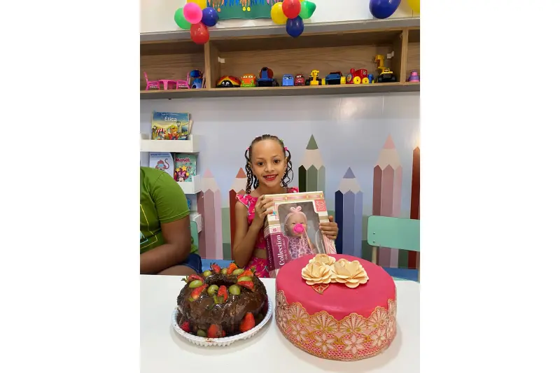 notícia: Projeto de humanização homenageia crianças internadas com festejo de seus aniversários