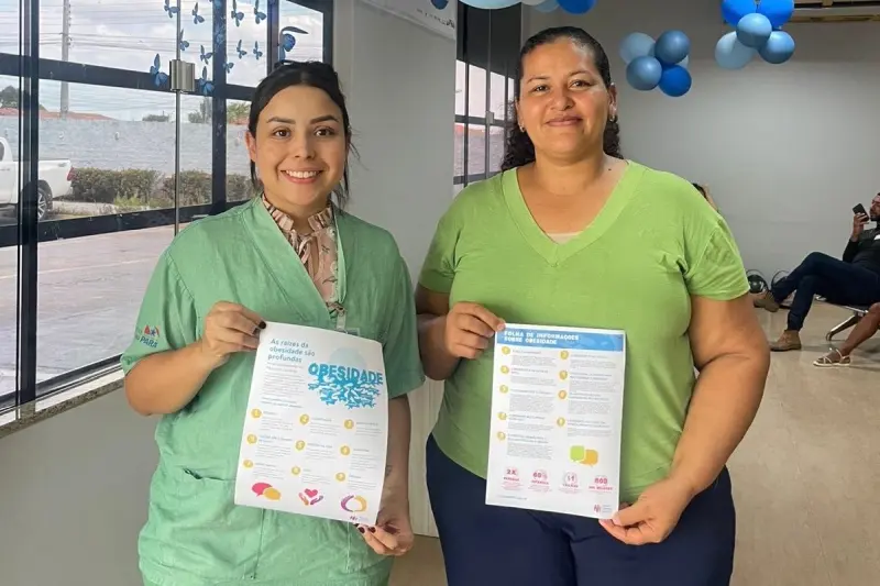 notícia: HRPL realiza palestra sobre obesidade e incentiva autocuidado entre usuários